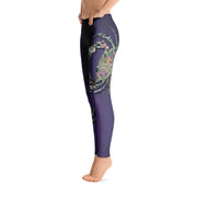Rainbow Crab 3 Gyotaku Leggings - 57 Peaks